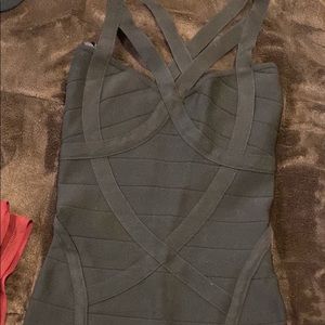 BEBE Bandeau dress